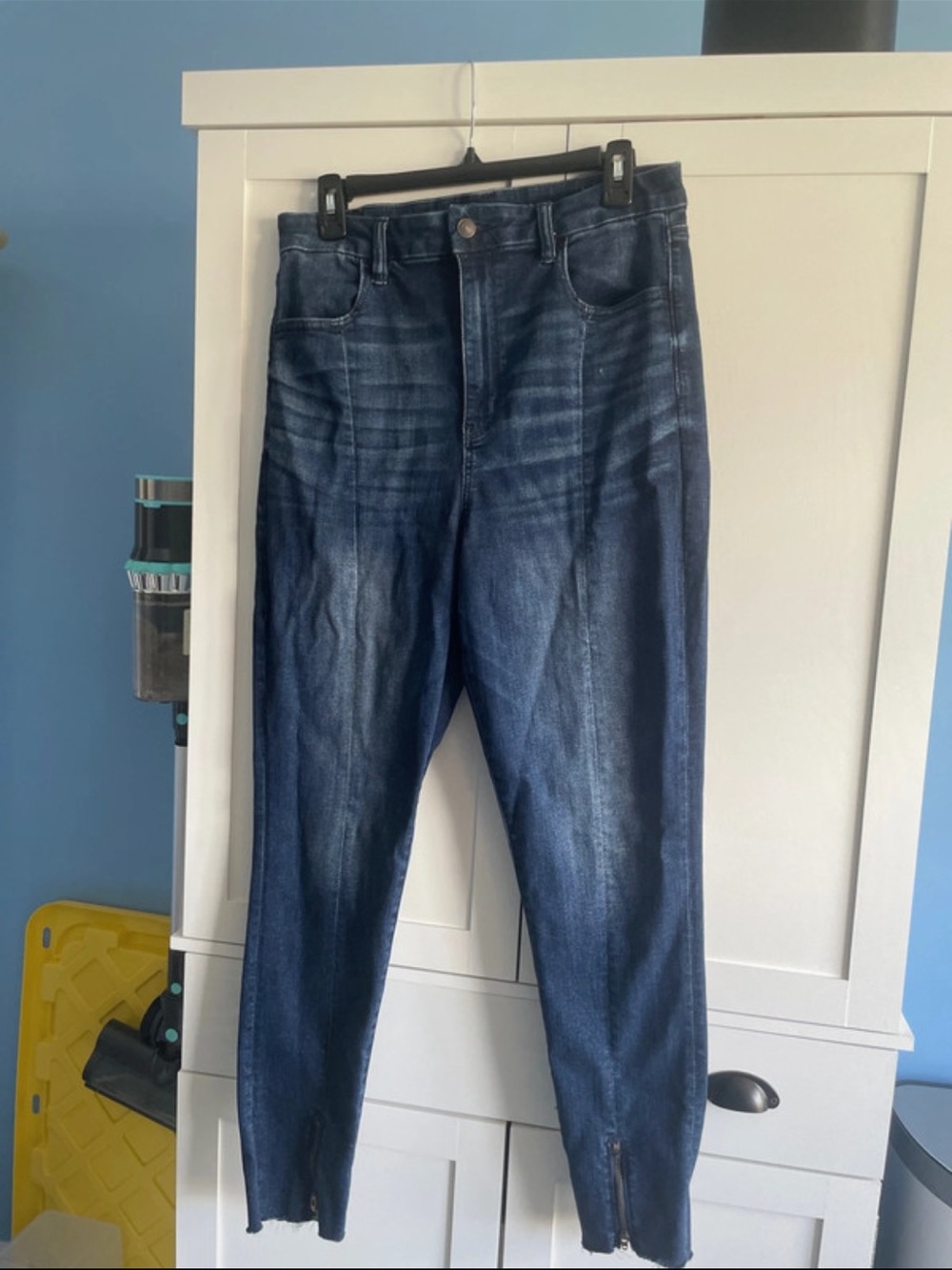 American Eagle Outfitters High-Rise Dark Indigo Women's Jeans